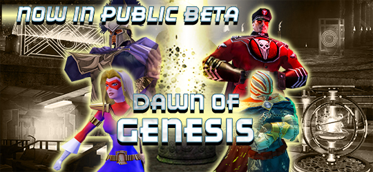 Ri6 City of Heroes Dawn of Genesis now on PTS