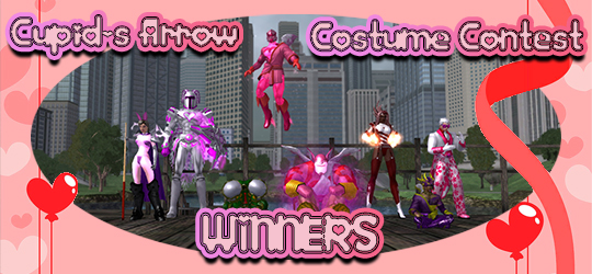 Cupid's Arrow Cotume Contest Winners